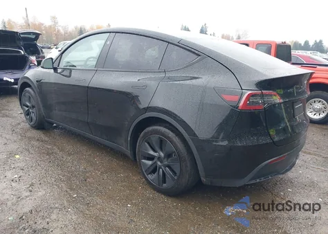 2025 Tesla Model Y Long Range Dual Motor Rear-Wheel Drive из США, поврежденный, VIN 7SAYGDED3SF236893